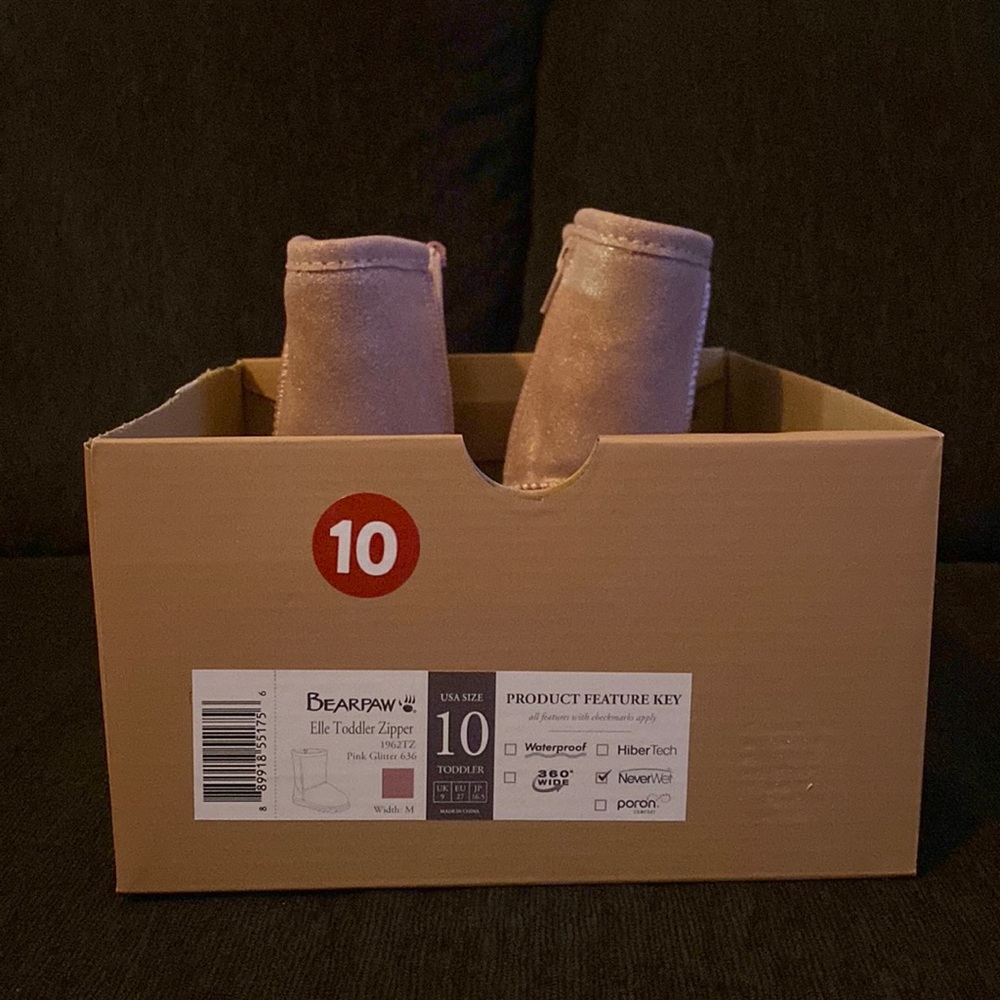 Bearpaw Elle Toddler Zipper